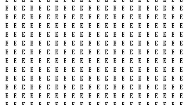 retro futuristic background animation vertical downward slow motion movement of alphabeth letter E in datum grid pattern order
