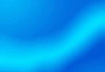 Obraz premium Abstract turquoise blue gradient background with smooth color transition, blue, graphic