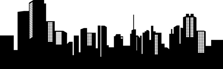 an urban silhouette