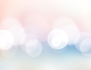 Blue pink abstract background blur with bokeh