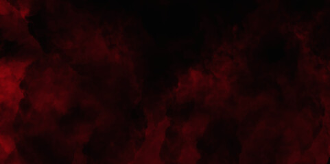 Red color powder explosion isolated on black background. Colorful dust explode. Paint Holi, dust particles splash. Network concept with spray. Futuristic technology element. 3D rendering.