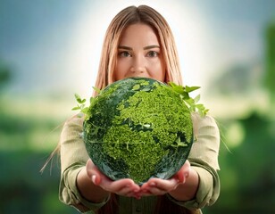 wanita dan bola dunia