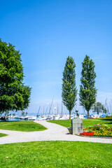 Fototapeta premium Romanshorn, Bodensee, Schweiz