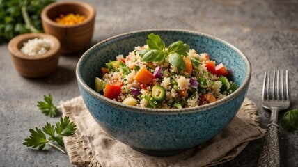 Rice with vegetables .