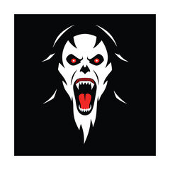 Fototapeta premium Fanged monster