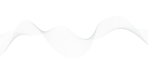 Abstract business and technology background with black lines wave stripe design.  Minimal Curve Line Background. Abstract Black Flow Lines on White