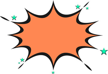 vector illustration of a fire