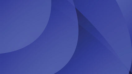 Blue Gradient Background with Paper Cut Style Layers for Modern Elegant and Abstract Design Projects