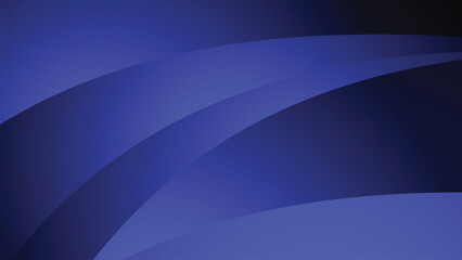 Blue Gradient Background with Paper Cut Style Layers for Modern Elegant and Abstract Design Projects