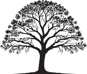  Tree silhouette Vector | Minimalist & Trendy Tree Silhouette Design | Unique & Stylish Tree Artwork for Vector design