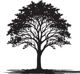  Tree silhouette Vector | Minimalist & Trendy Tree Silhouette Design | Unique & Stylish Tree Artwork for Vector design