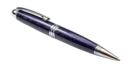 Ballpoint pen background isolated on a Transparent background, PNG file.
