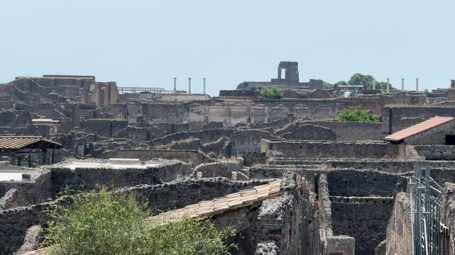 Pompeii ruins in Italy - Pompei archaeological site