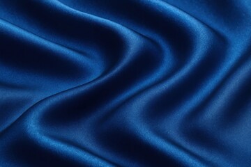 Obraz premium the fluidity of blue fabric
