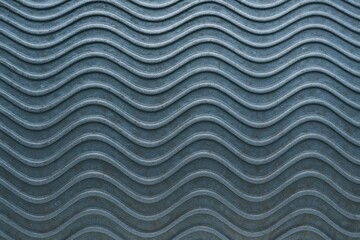 Fototapeta premium A Close-Up of Wavy Metallic Surface