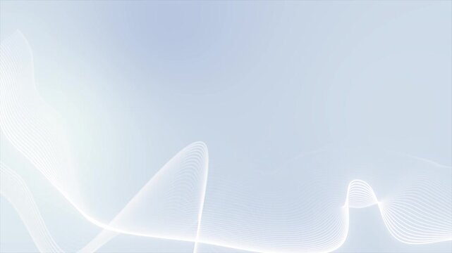 Ethereal Waves of Light A Serene Journey through Modern Abstract Design