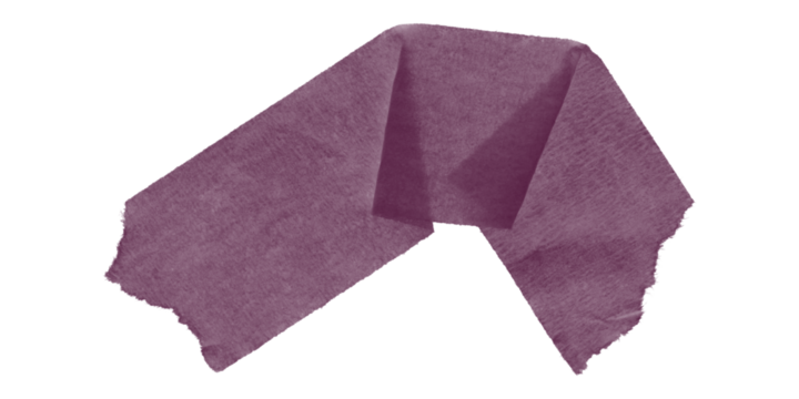 A dark purple irregular shape against a black background with a slightly blurred edge effect