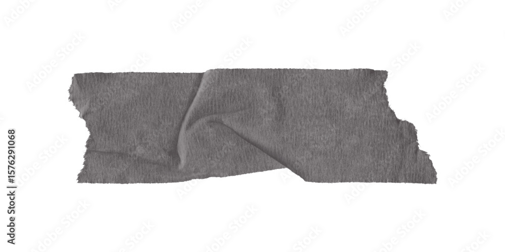 Poster a blurry gray rectangular shape against a black background with rough and uneven edges visible here