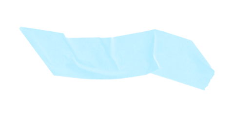 A light blue pixelated shape on a black background creating a simple abstract illustration art
