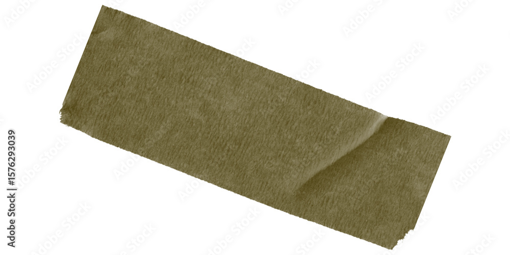 Poster a rectangular brown shape diagonally oriented against a black background in a simple composition