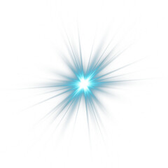 Rainbow crystal star. Crystal ray light, sun shines rainbow red yellow and blue color. Optical fire light effect. Vector lens glare leakage glare reflection effect. Sparkle shine. Sunlight