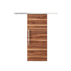 Modern Wooden Sliding Door with Smooth Finish and Sleek Handle Ideal for Contemporary Interiors