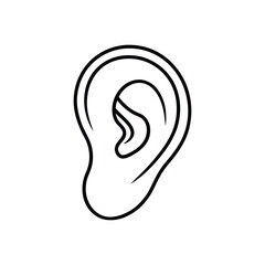 Obraz premium ear line art