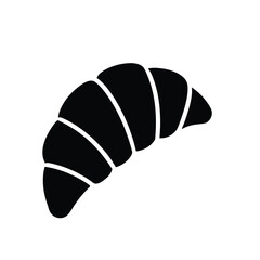 croissant vector illustration isolated on white background