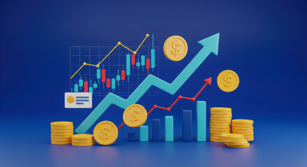 Financial Growth Analysis With Increasing Profit Trends