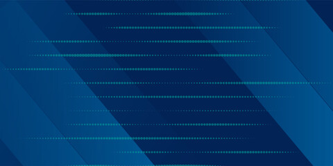 Fototapeta premium modern blue abstract background with elegant bright diagonal lines