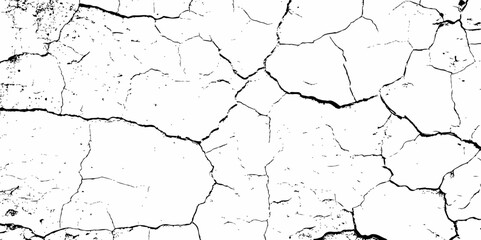 white textured wall with cracks and brick foundation, creating a distressed and some dark spots, textured appearance. it looks aged	