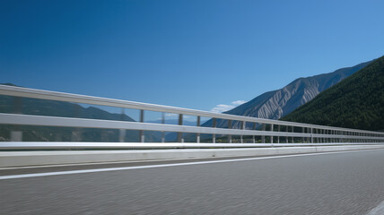 Fototapeta premium highway road in the mountains