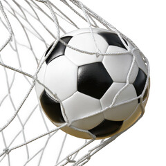 soccer ball isolated on white background