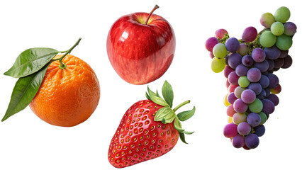 Fresh Fruit PNG Image – Transparent Isolated High-Quality Fruit Illustration