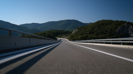 highway in the mountains