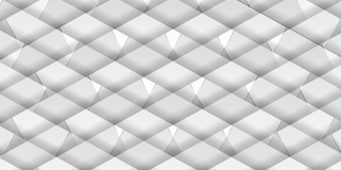 Gray and white vector brick wall lines texture for background.