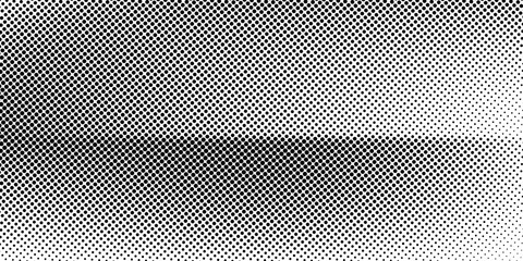 Grunge halftone gradient background. Faded grit noise texture. White and black sand wallpaper. Retro pixelated backdrop