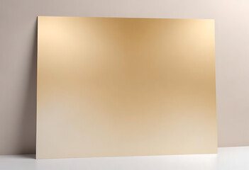 Golden Photography Backdrop with Spotlight