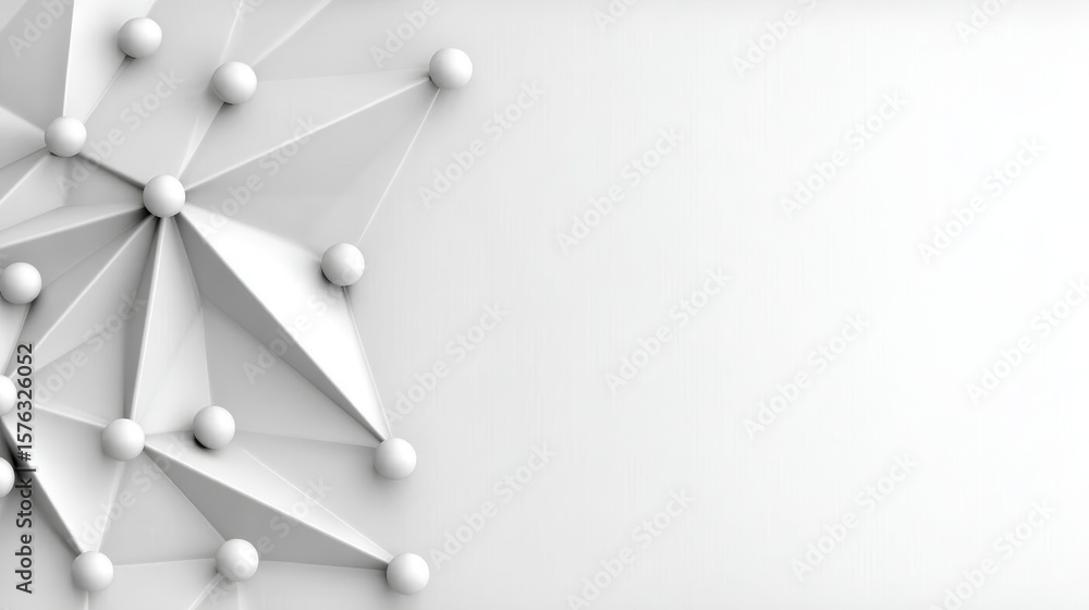 Poster white low poly background texture. geometric low polygon backdrop design featuring a pristine white 