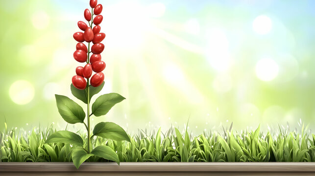 dates fruit on wooden table with light of the sun. seamless loop 4k background