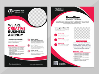 Business Flyer Template can be used Business Marketing
