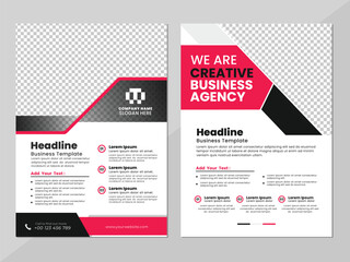 Business Flyer Template can be used Business Marketing