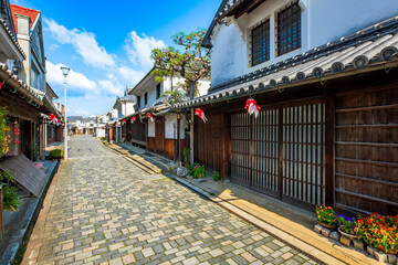 山口県　柳井の町並み