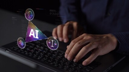 AI Assistant Brain Processor with LLM Technology, Big Data, Machine Learning, Generative AI for...