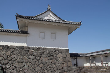 castle in yamagata in japan