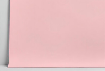 Fototapeta premium Soft Pink Powder Pile on Minimal Surface