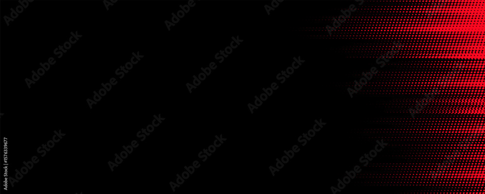 Poster halftone dots red and blue color pattern gradient grunge texture background.