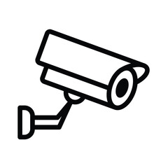 Surveillance Camera Icon for Security and Monitoring Applications