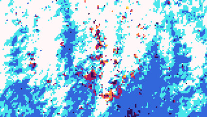 Dirty ice pixel art texture