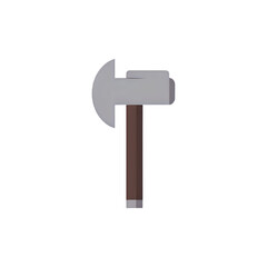 Simple 3D Model:  A Rendered Axe Icon – Perfect for Game Assets, UI Design & More